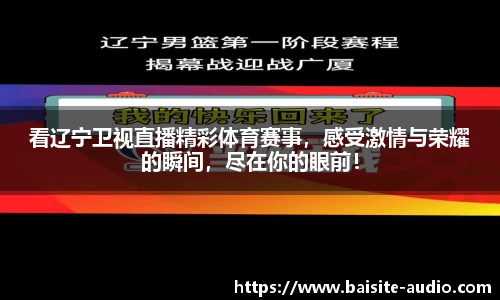 看辽宁卫视直播精彩体育赛事，感受激情与荣耀的瞬间，尽在你的眼前！