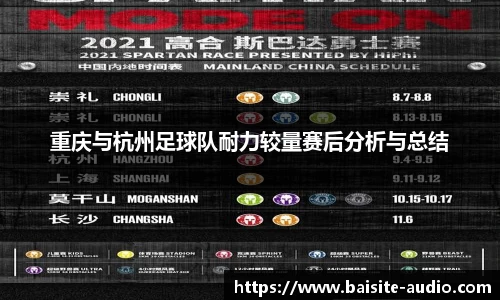 重庆与杭州足球队耐力较量赛后分析与总结